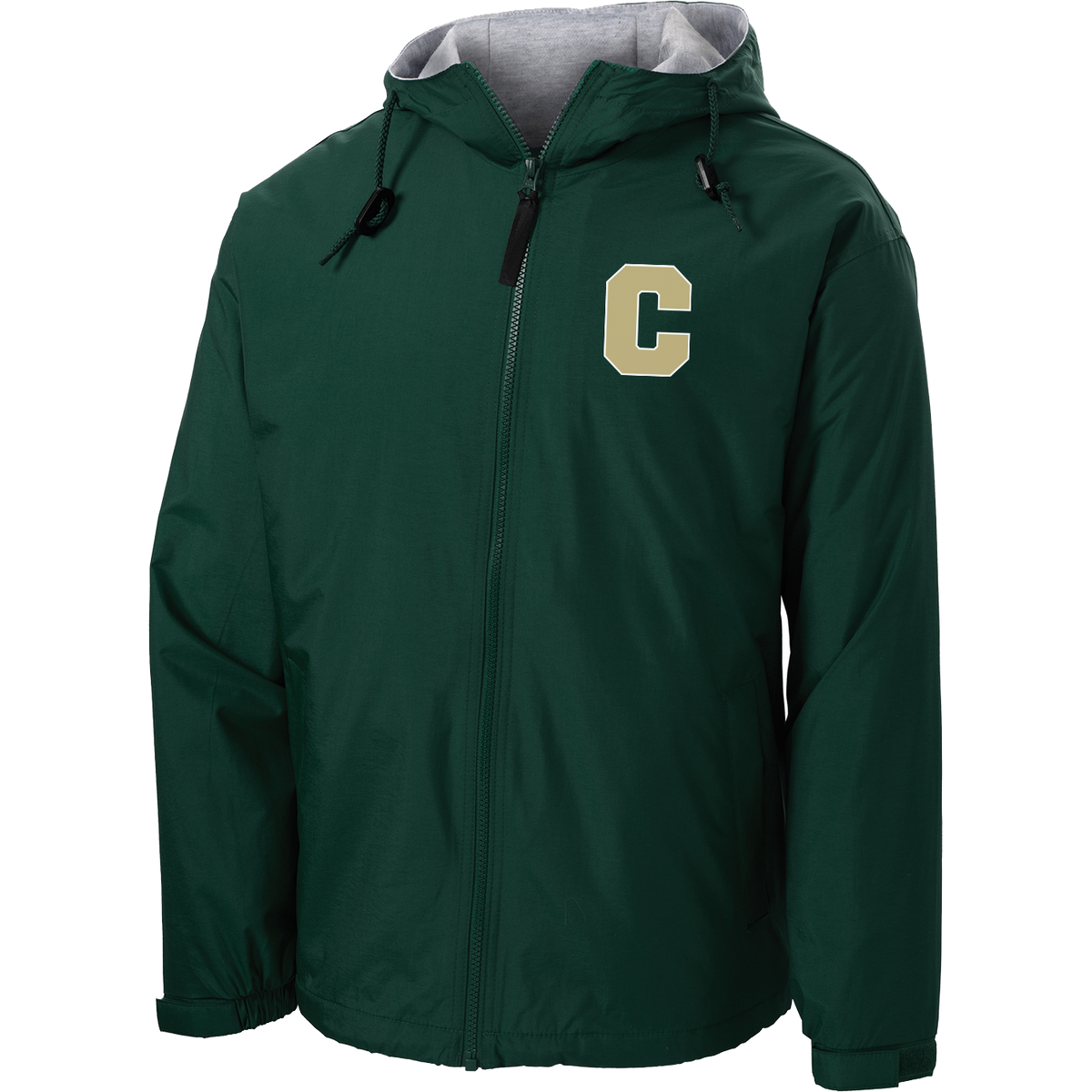 Century Lacrosse Green Hooded Jacket