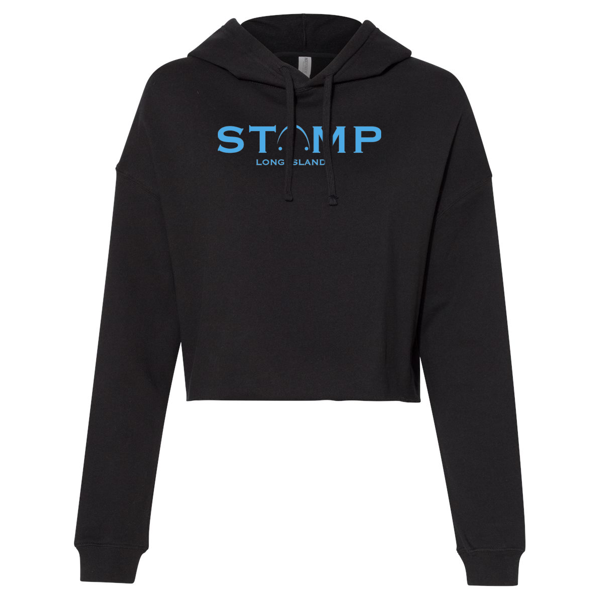 S.T.A.M.P. Independent Trading Co. Women’s Lightweight Cropped Hooded Sweatshirt