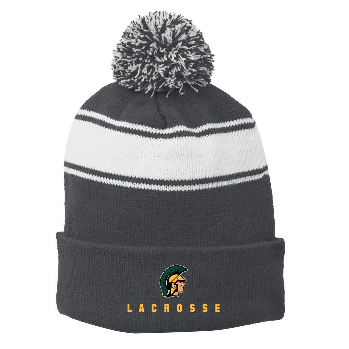 Williamsville North Lacrosse Pom Pom Beanie