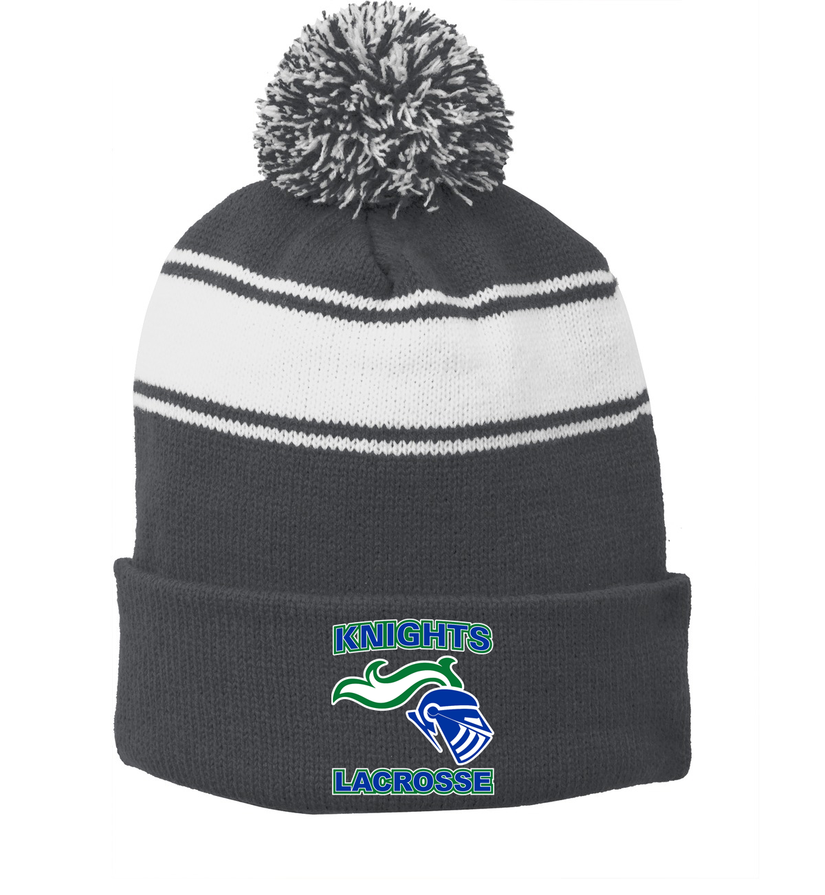 Lake Norman Lacrosse Pom Pom Beanie