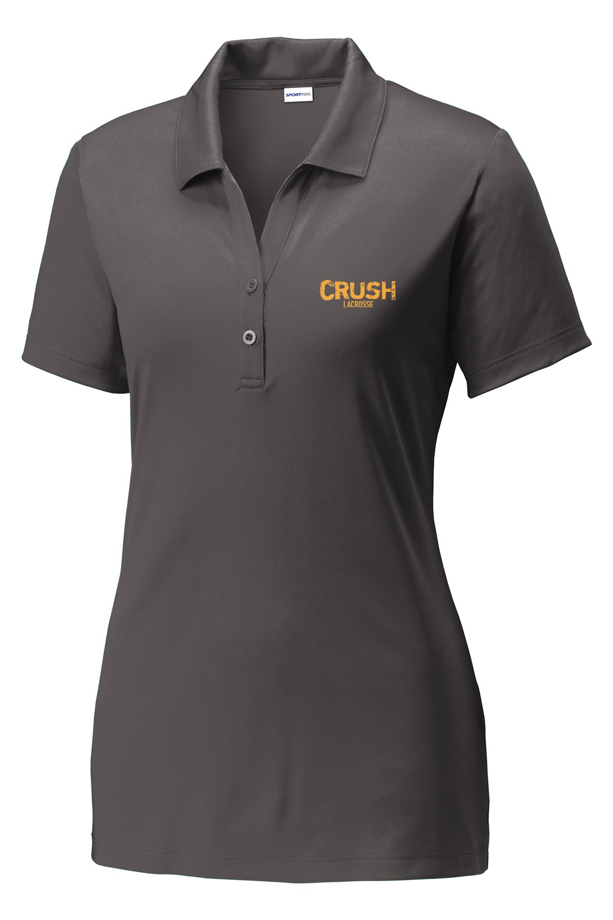 Crush Lacrosse Women's Iron Grey Polo