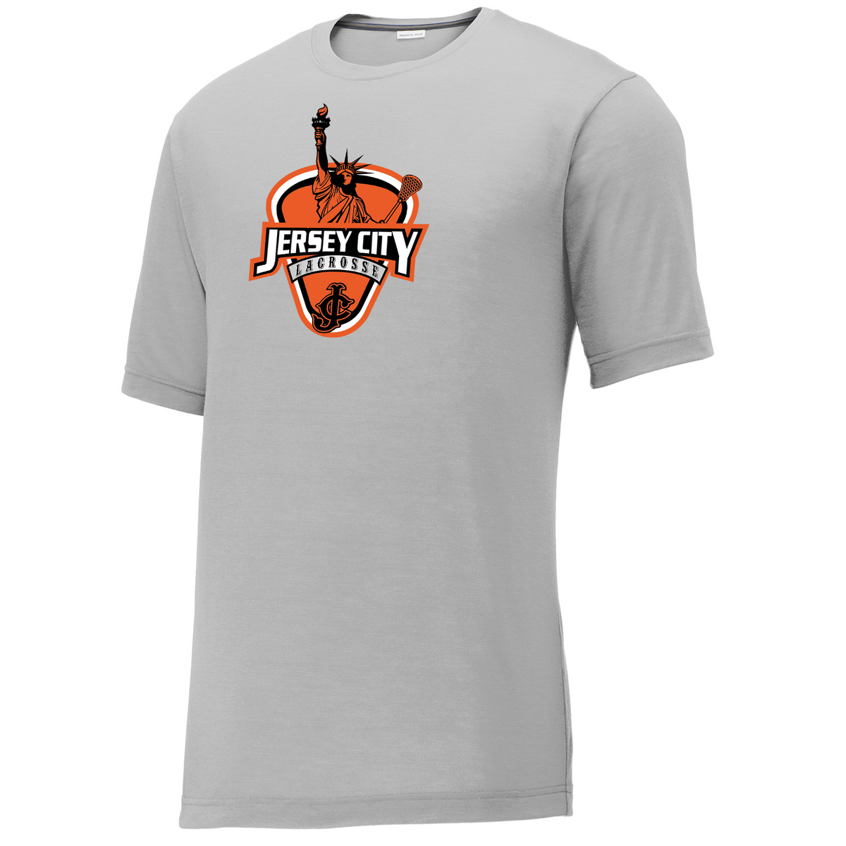 Jersey City Lacrosse CottonTouch Performance T-Shirt JC Logo