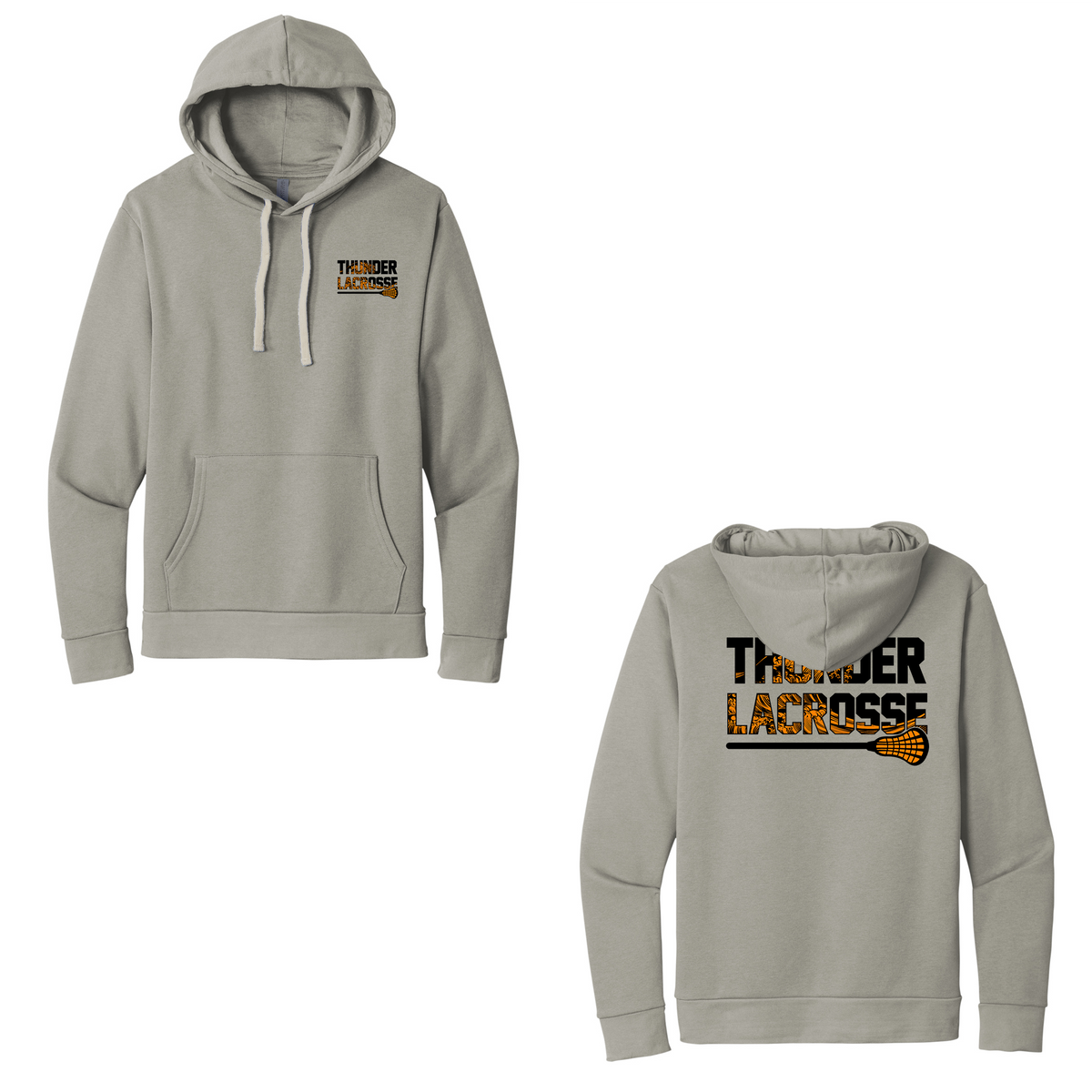 Jersey Thunder Lacrosse Next Level Unisex Santa Cruz Hoodie