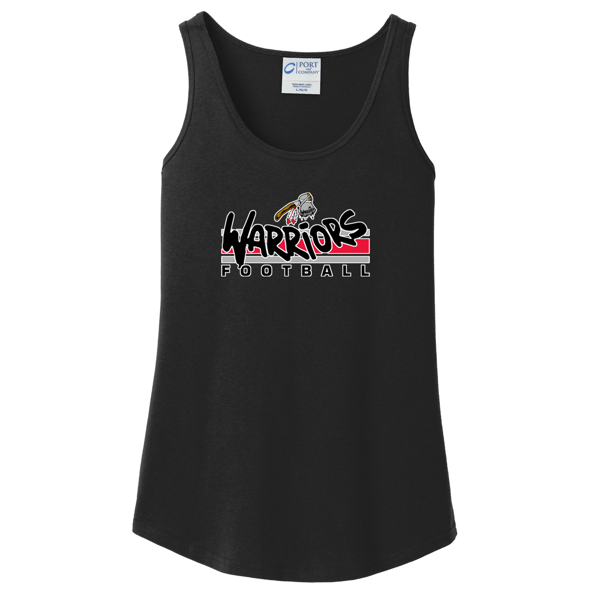 WV Warriors Football Women's Tank Top