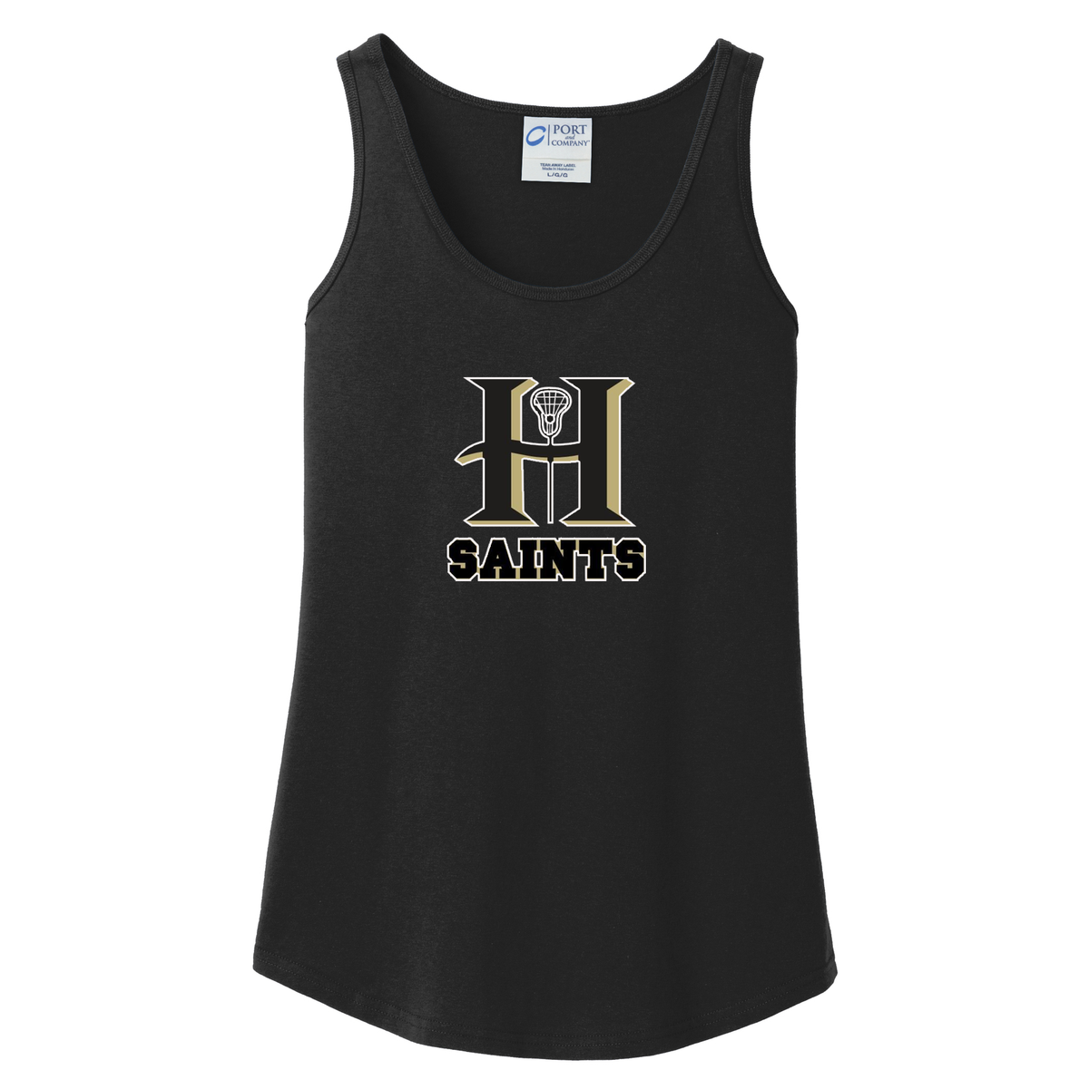 HAYLA Saints Women's Black Tank Top