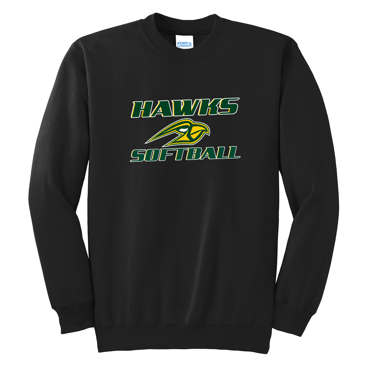 Hillsdale Hawks Crew Neck Sweater