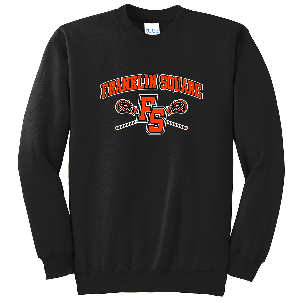 Franklin Square Lacrosse Crew Neck Sweater