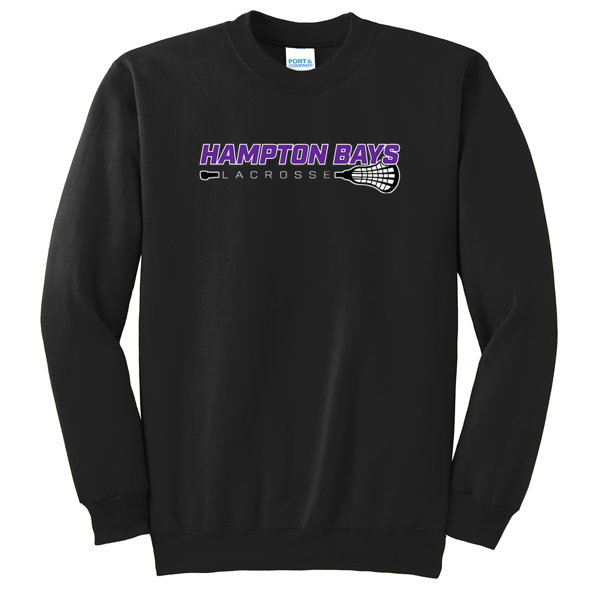 Hampton Bays Lacrosse Crew Neck Sweater