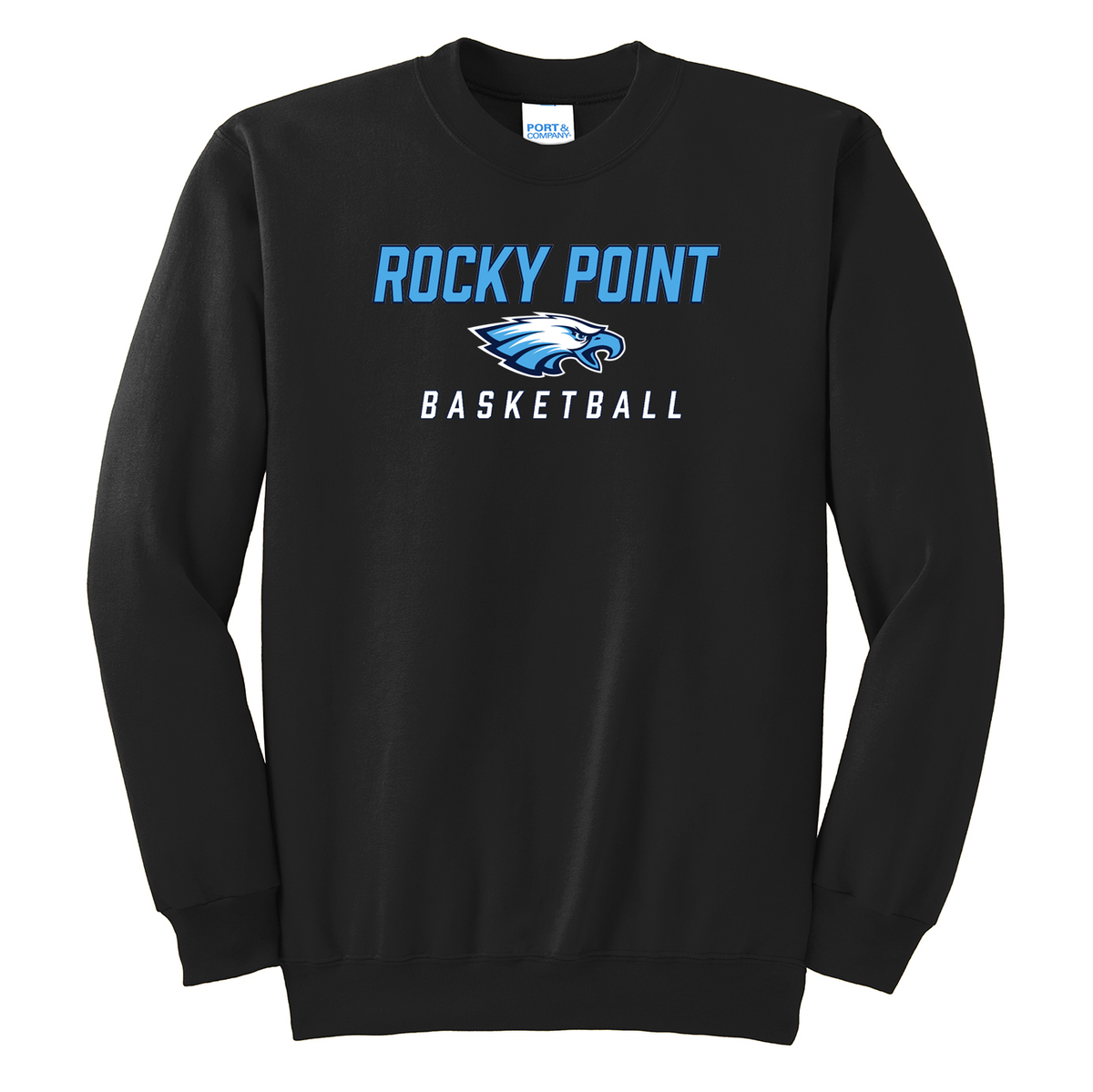 Rocky Point Varsity Basketball Crew Neck Sweater