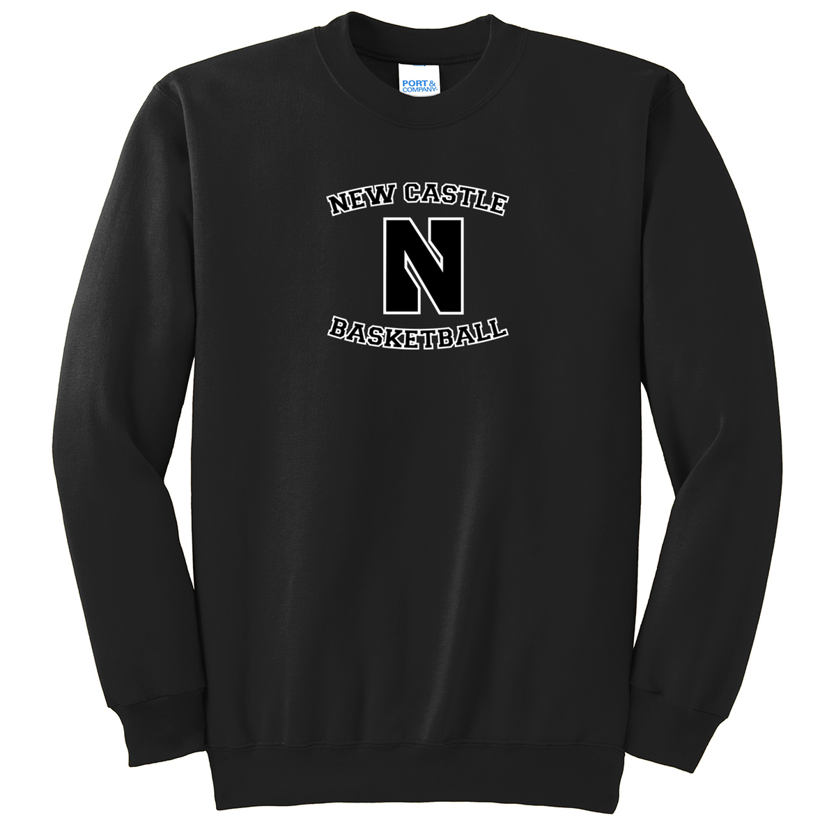 New Castle Basketball Crew Neck Sweater