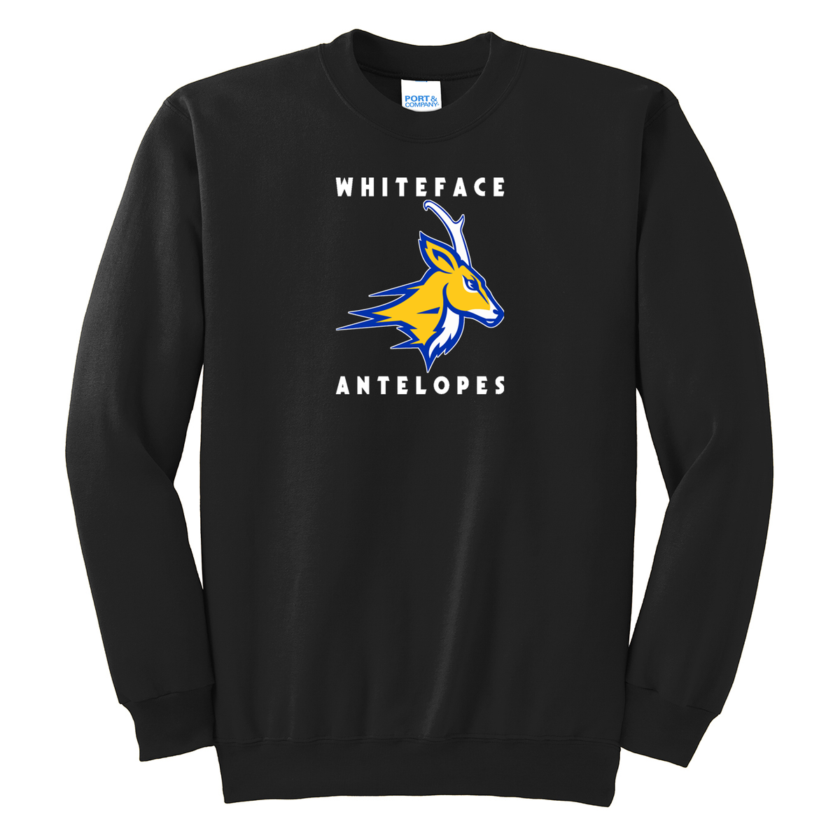 Whiteface Antelopes  Crew Neck Sweater