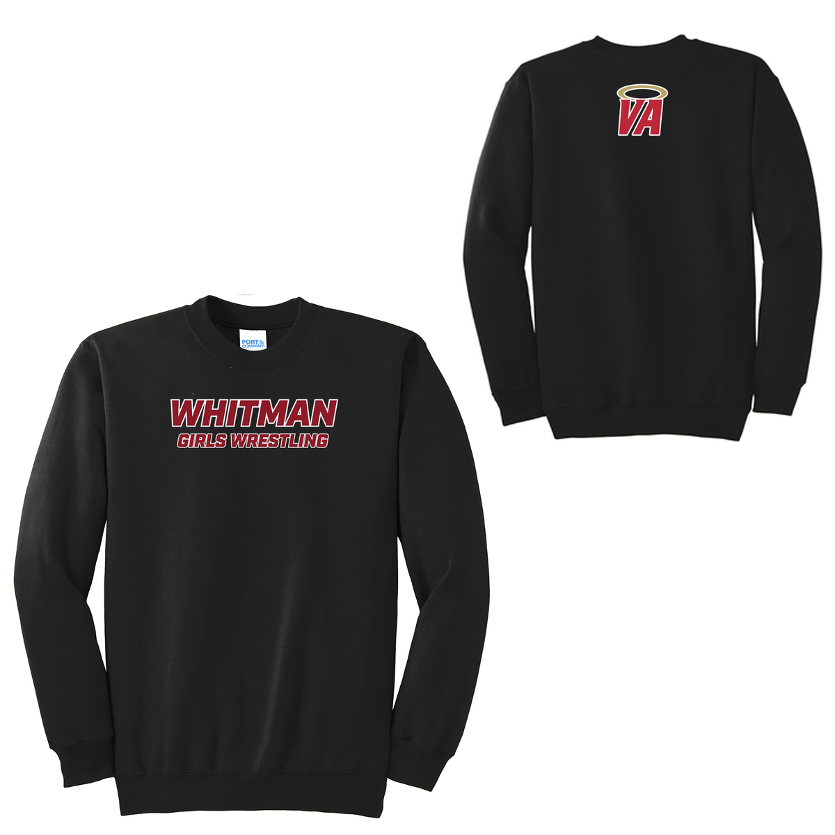 Whitman Women's Wrestling Crew Neck Sweater