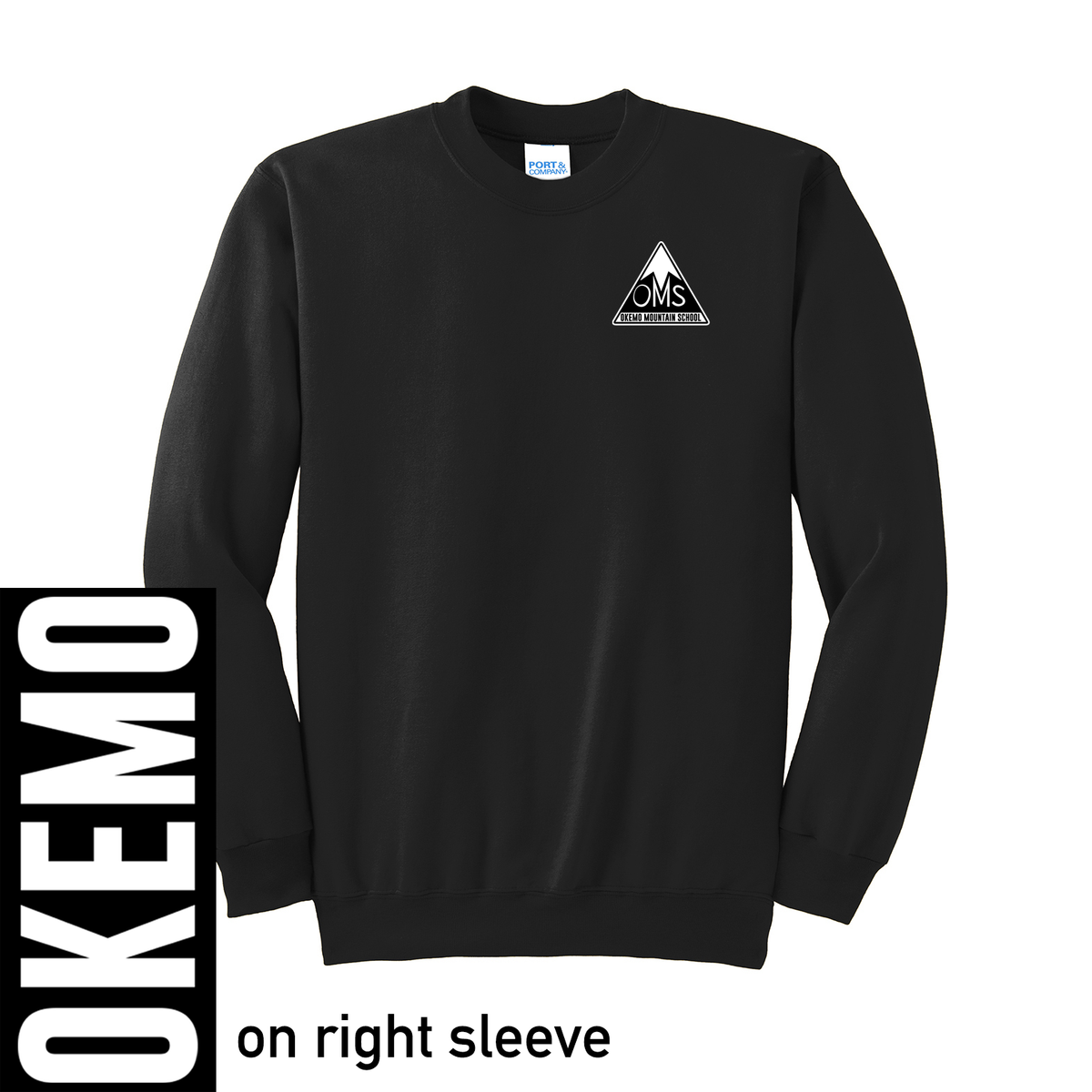 Okemo Mountain School Crew Neck Sweater