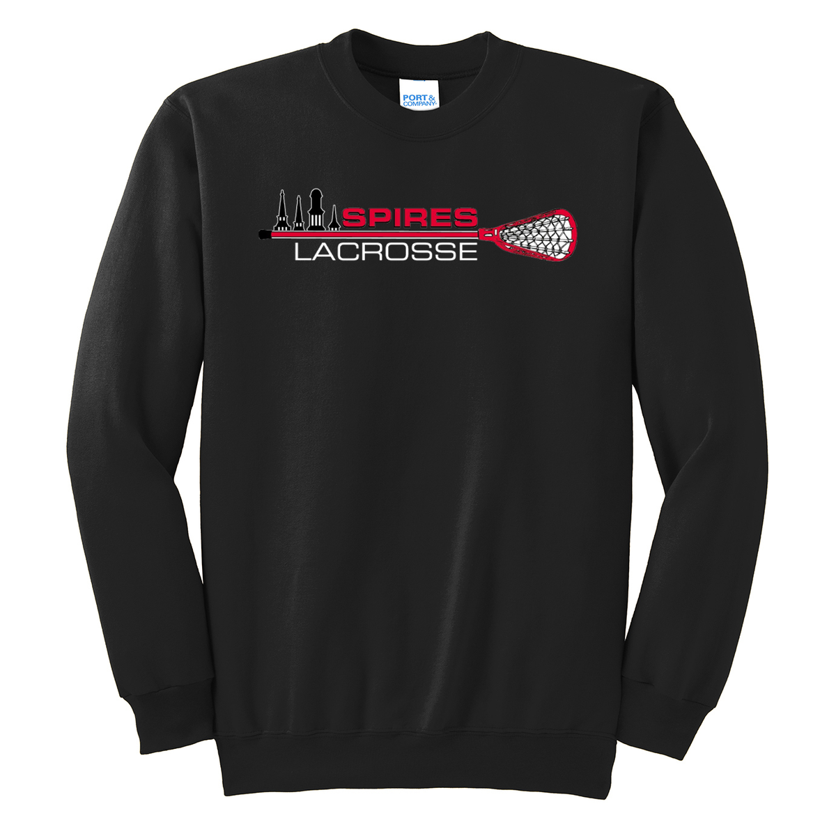 Spires Lacrosse Crew Neck Sweater