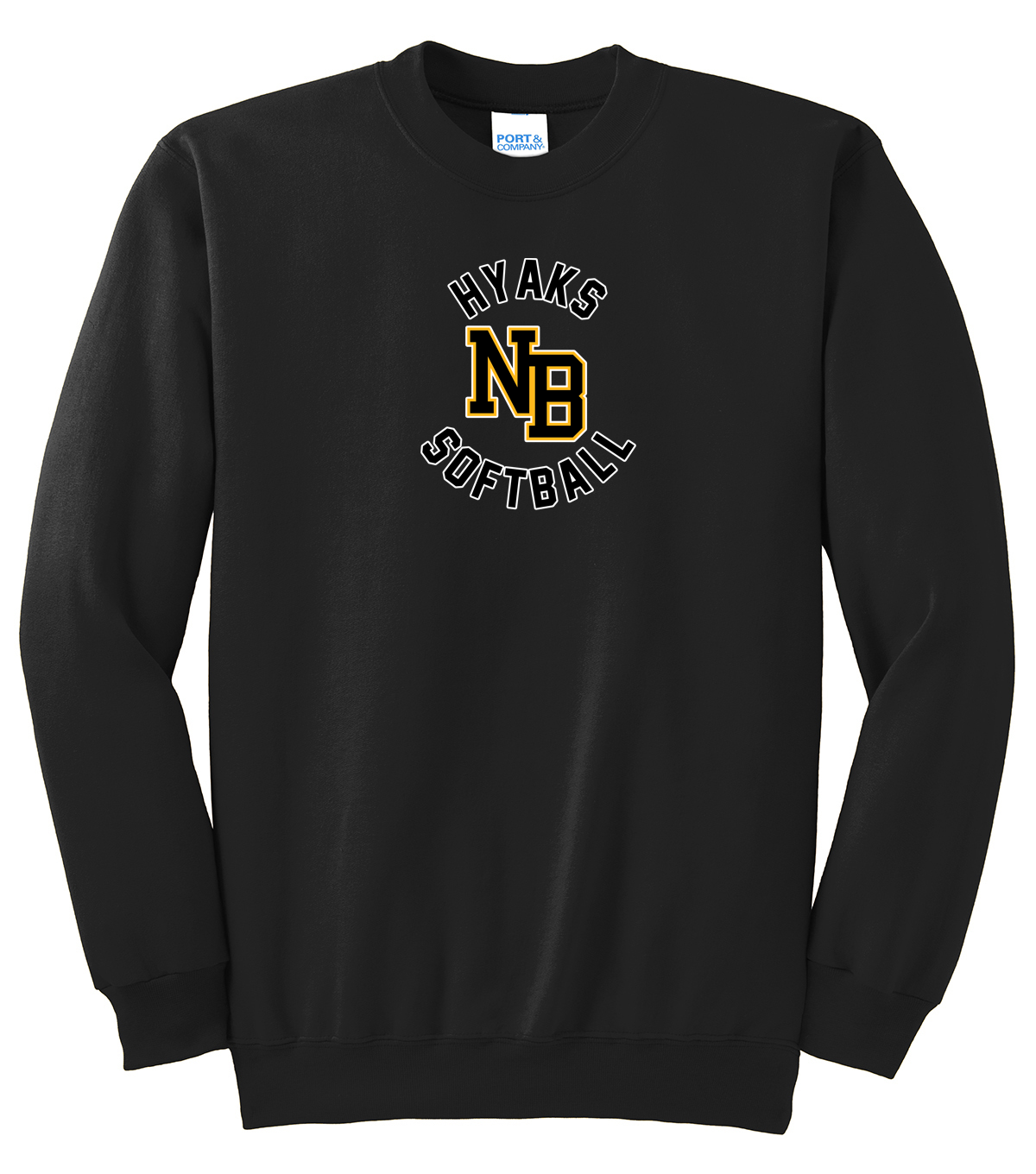 North Beach Softball Crew Neck Sweater