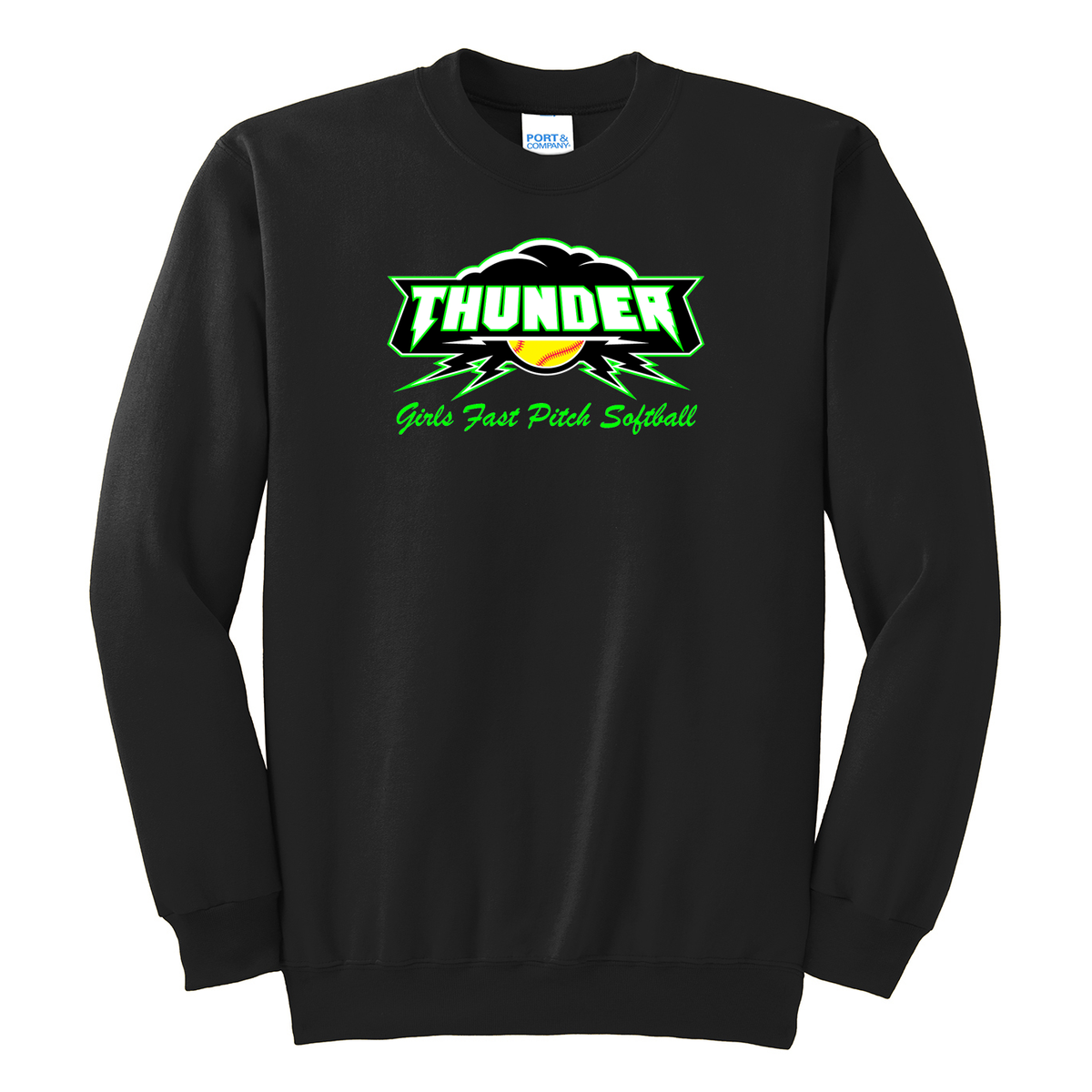 Long Island Thunder Softball Crew Neck Sweater