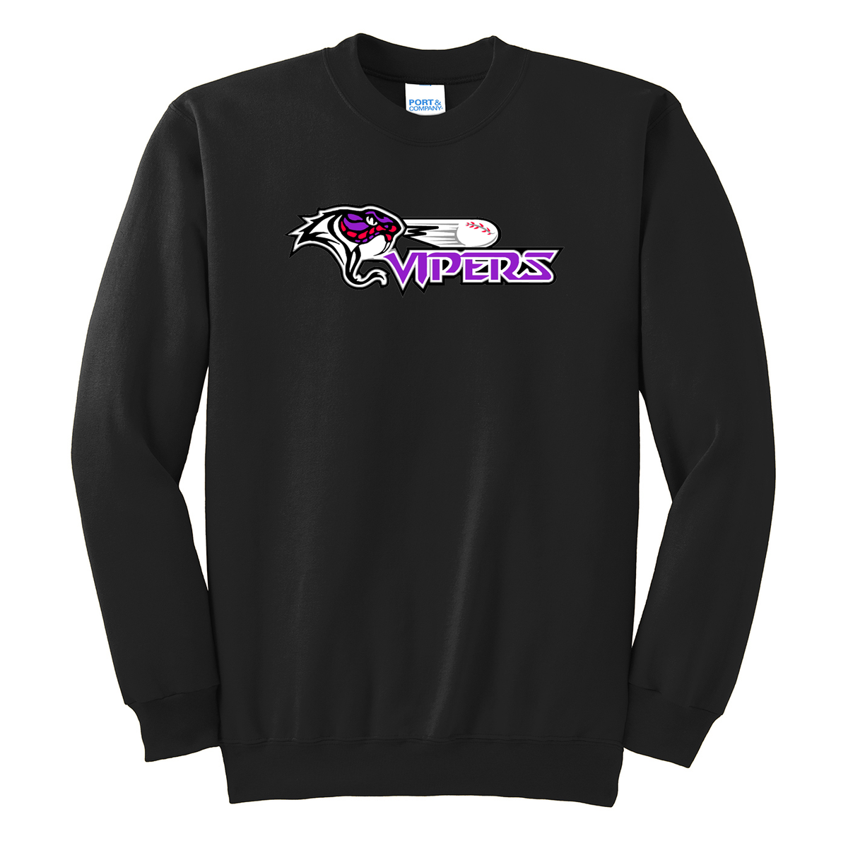 Vipers Baseball Crew Neck Sweater