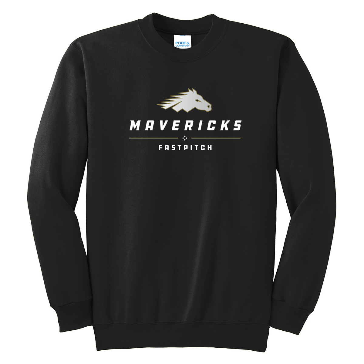 Mavs Fastpitch Crew Neck Sweater