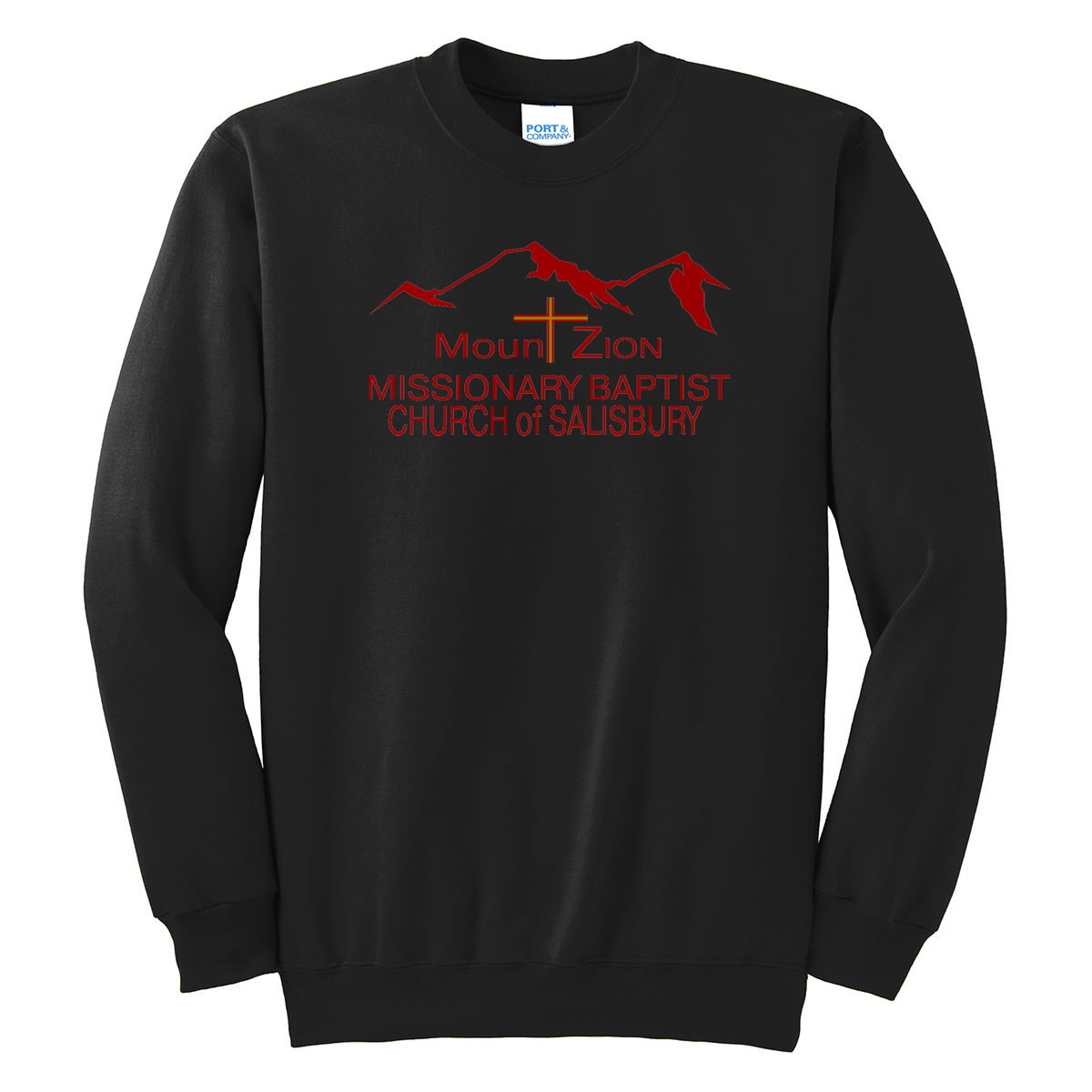 Mount Zion Missionary Baptist Church Crew Neck Sweater