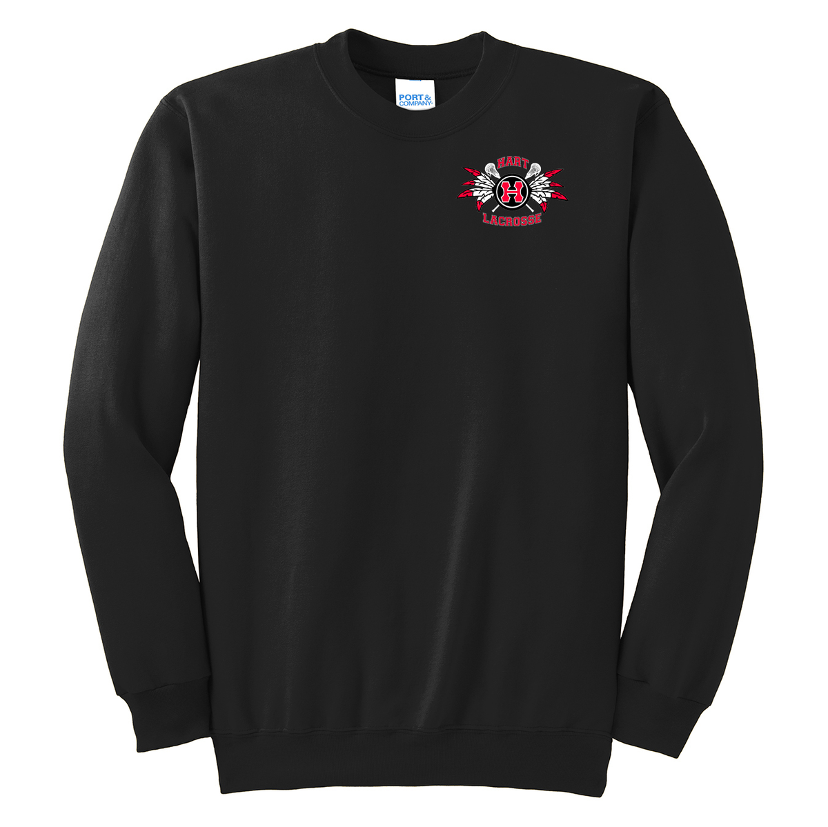 Hart High School Lacrosse Crew Neck Sweater