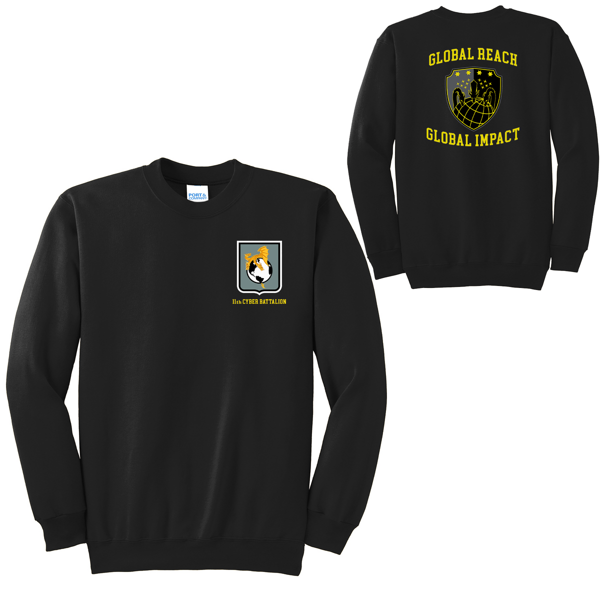 11th Cyber Battalion Crew Neck Sweater