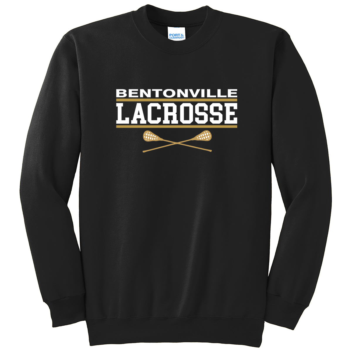 Bentonville Lacrosse Crew Neck Sweater