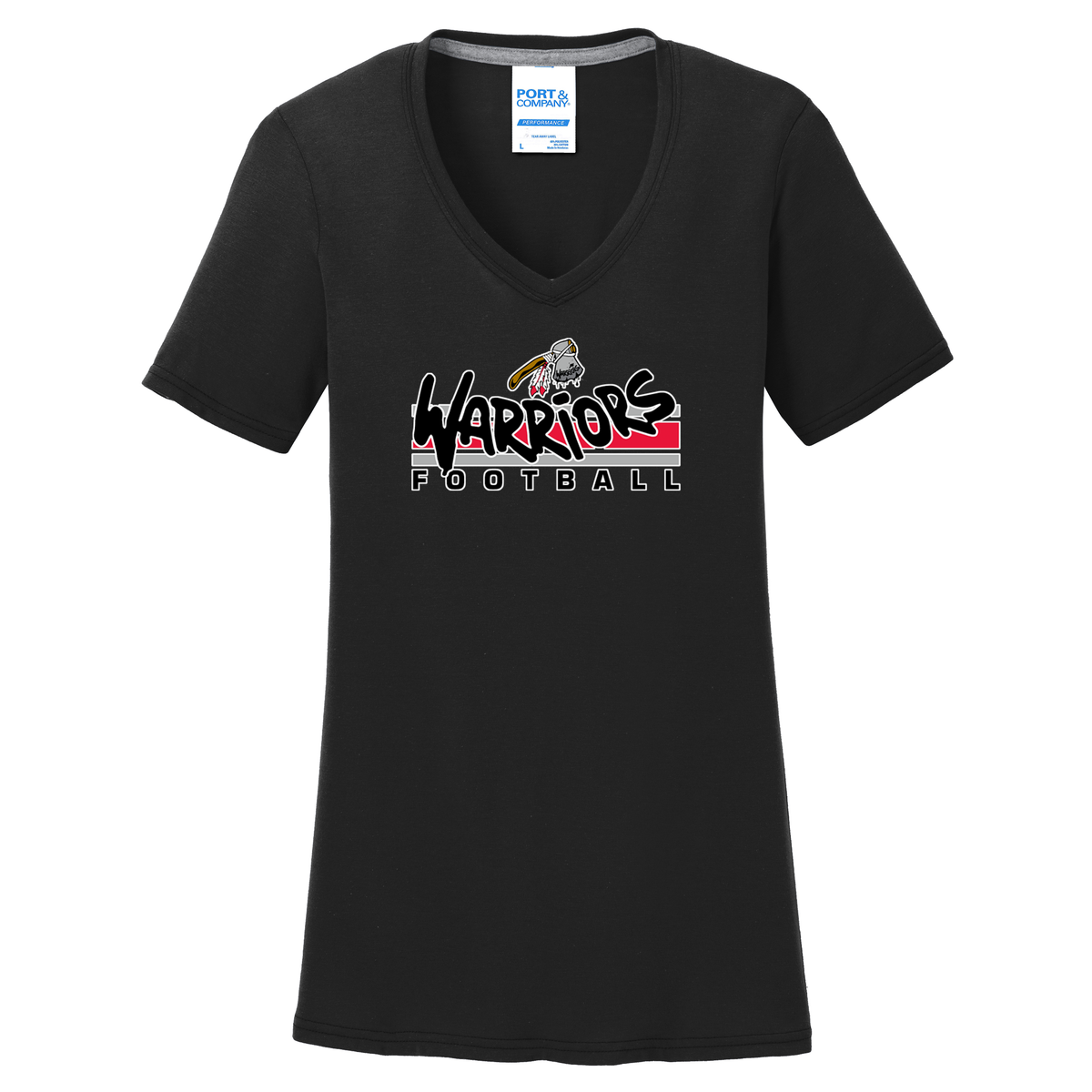WV Warriors Football Women's T-Shirt