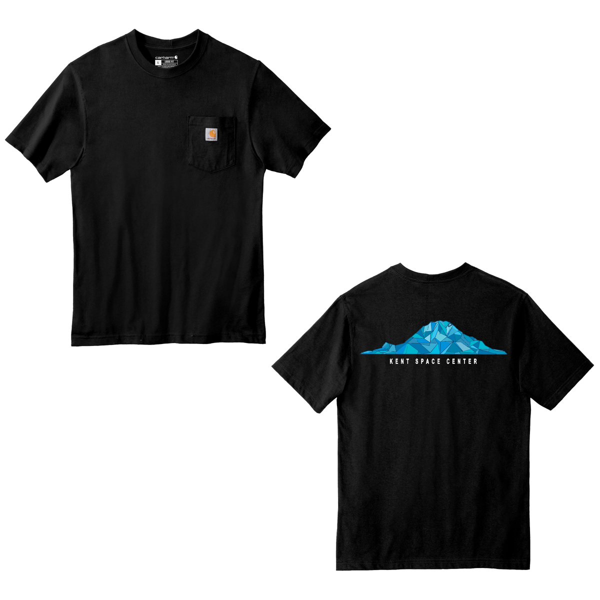 Boeing Kent Space Center Carhartt Pocket Short Sleeve Tee