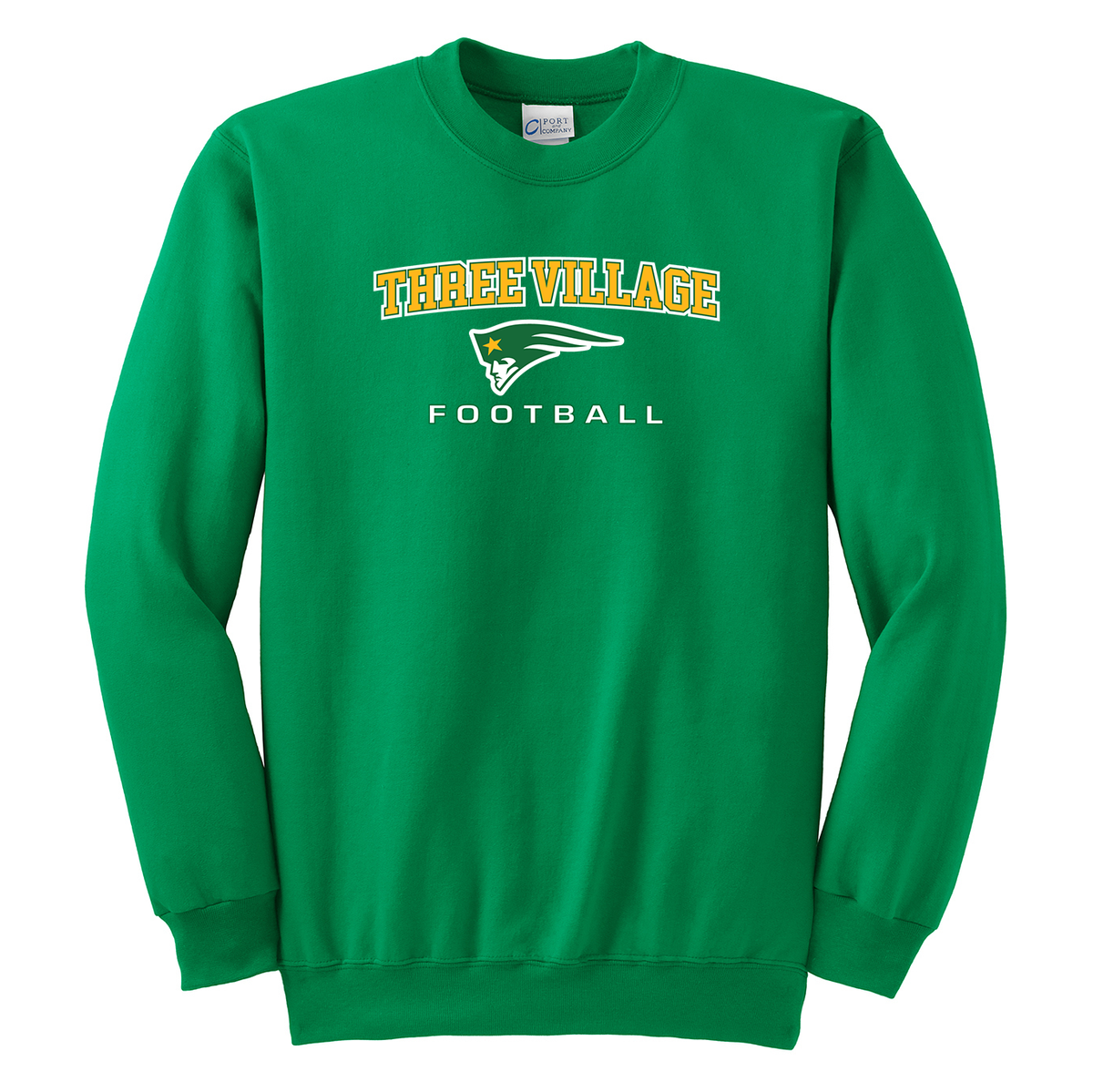 Three Village Football Crew Neck Sweater