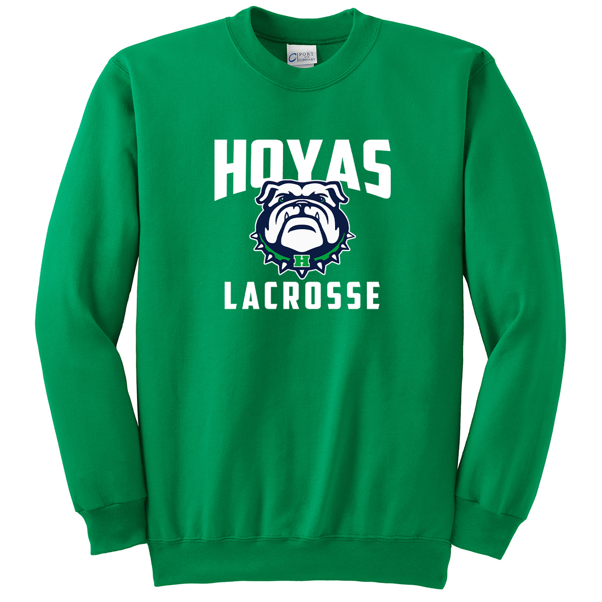 Hoya Lacrosse Crew Neck Sweater