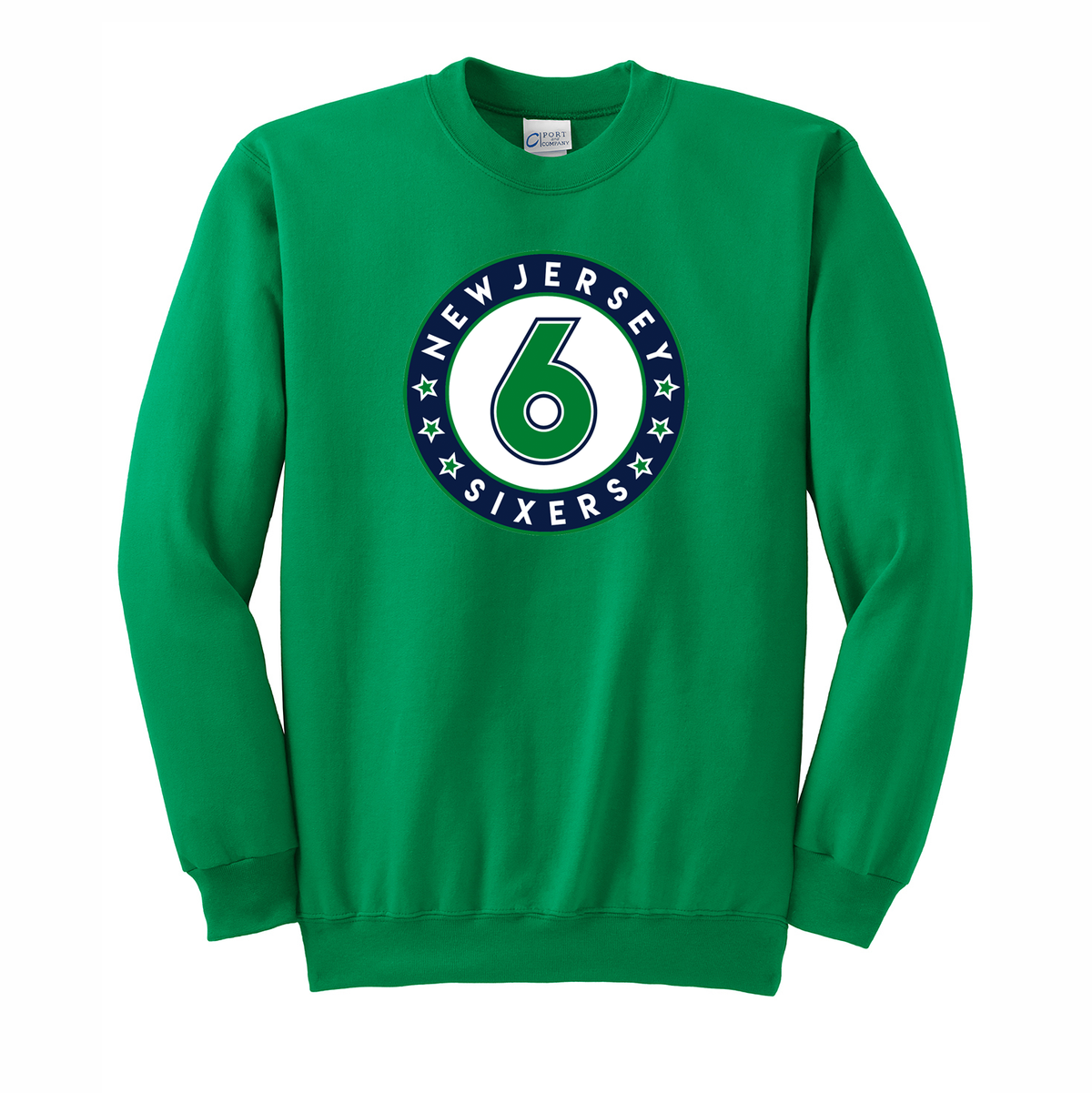 New Jersey Sixers Crew Neck Sweater