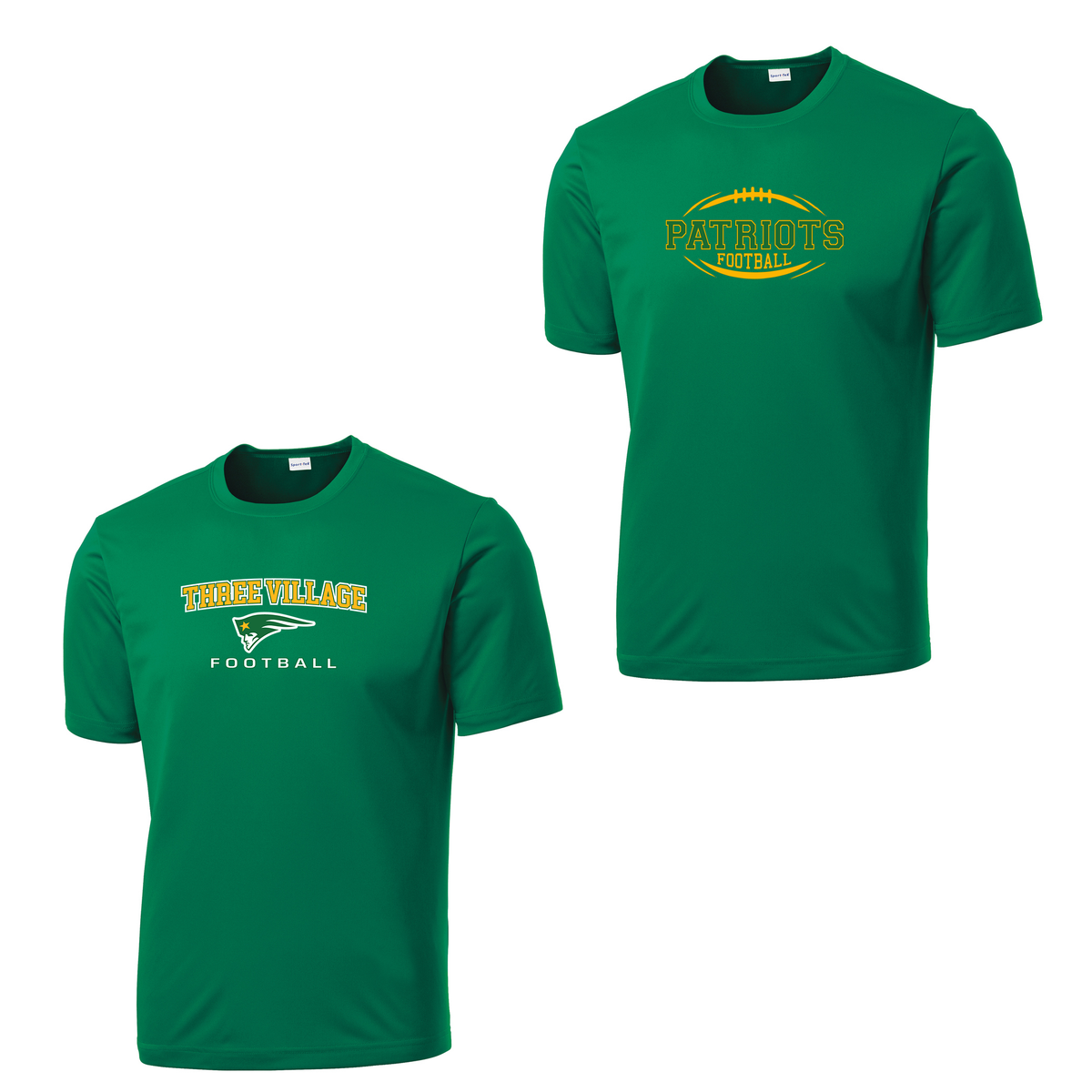 Three Village Football Performance T-Shirt