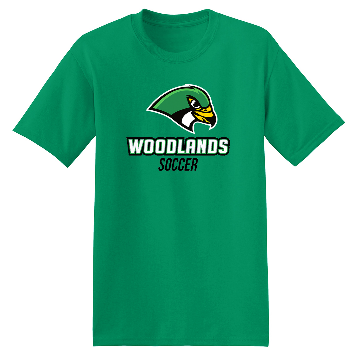 Woodland Falcons High School Soccer T-Shirt