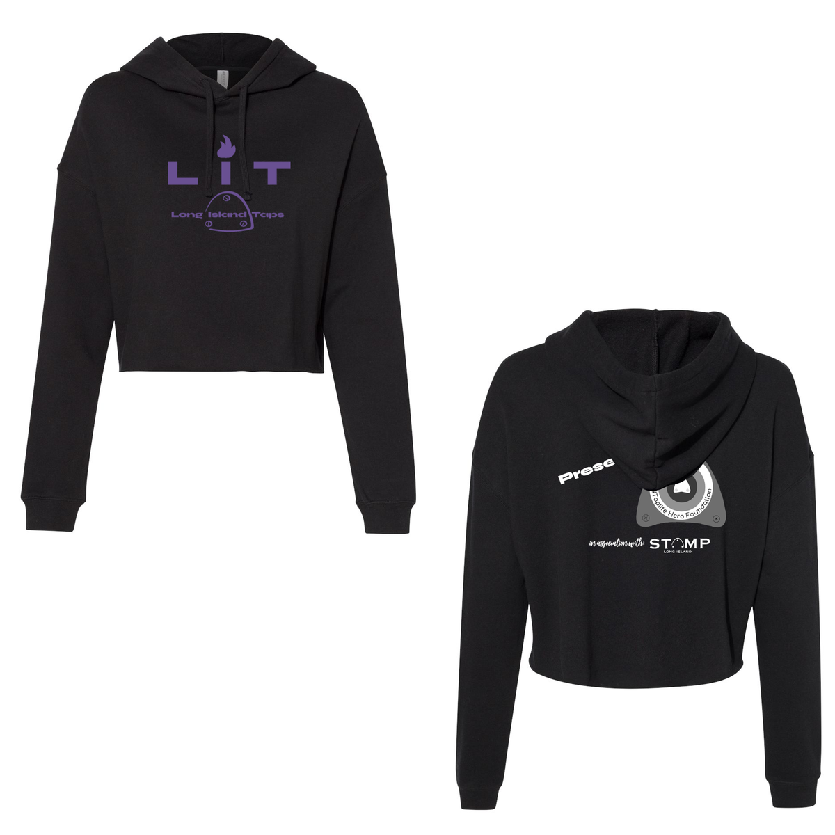 LIT Independent Trading Co. Women’s Cropped Hoodie