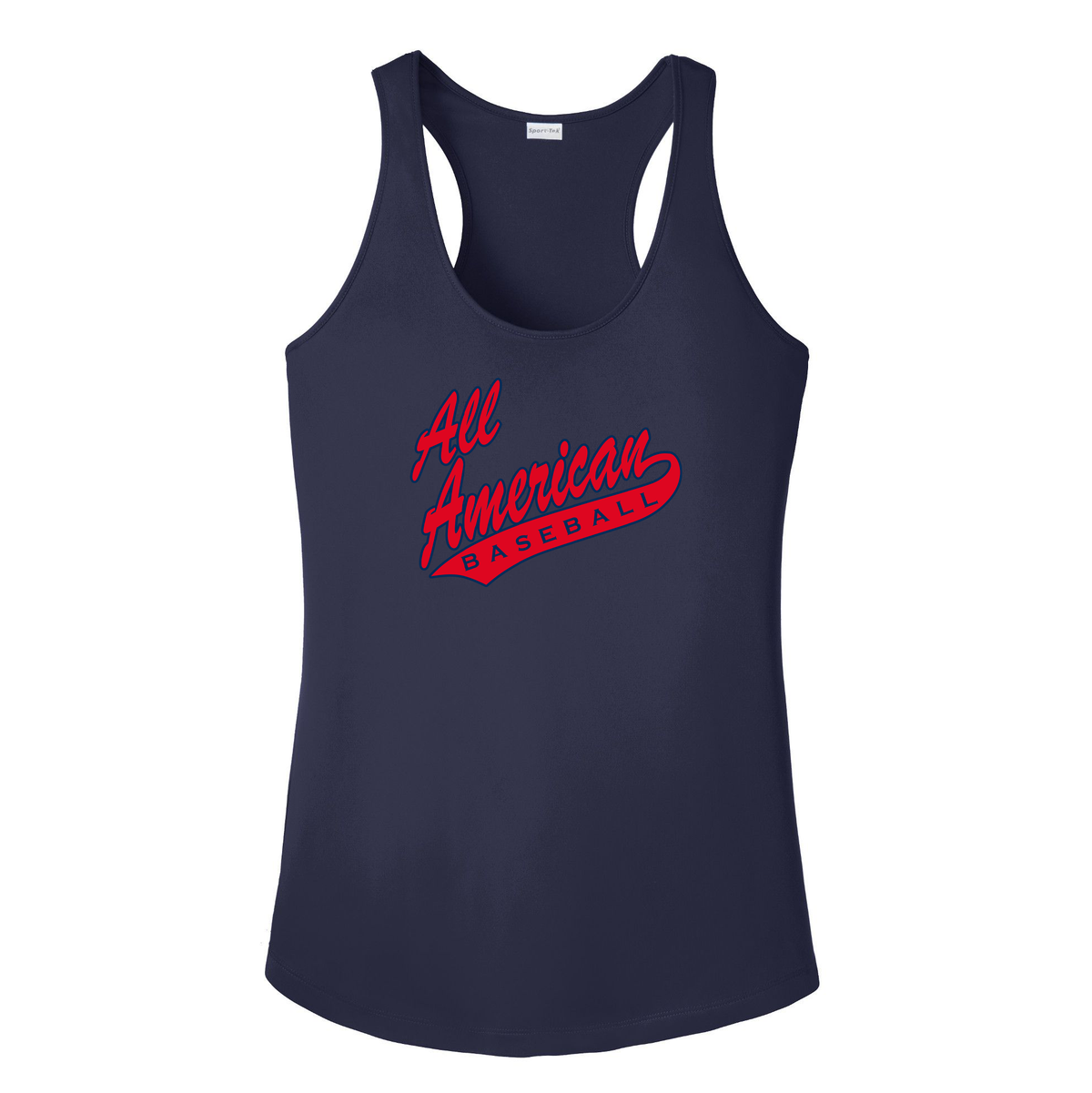 All American Baseball Women's Racerback Tank