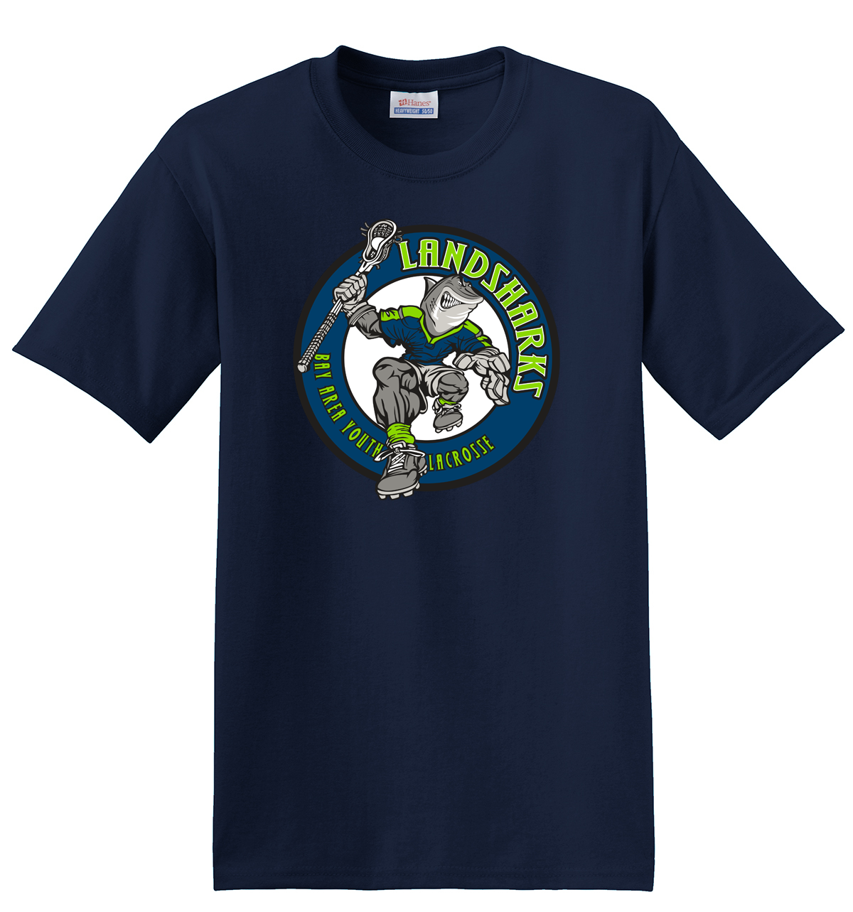 Bay Area Landsharks Navy T-Shirt