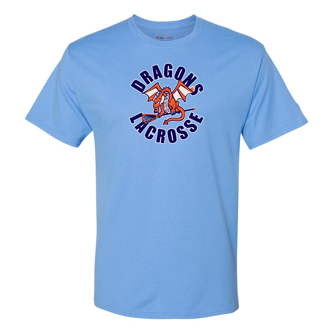 St Petes Dragons Lacrosse Champion Short Sleeve T-Shirt