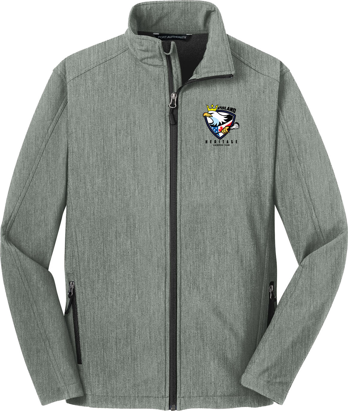 Poland Heritage Team Light Grey Soft Shell Jacket