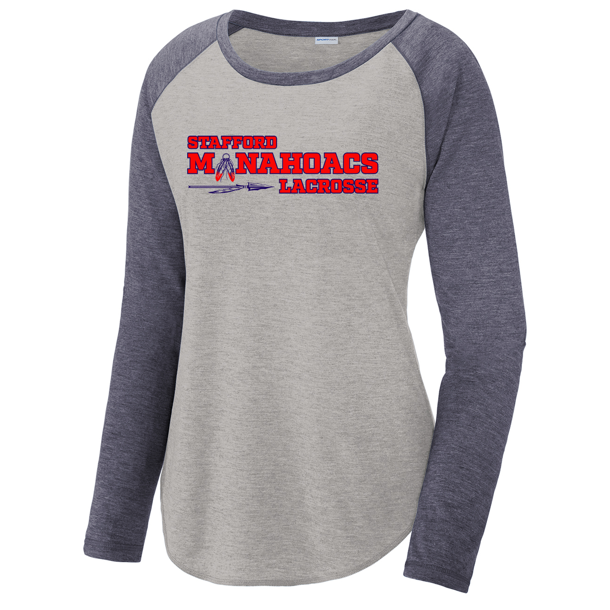 Stafford Lacrosse Women's Raglan Long Sleeve CottonTouch