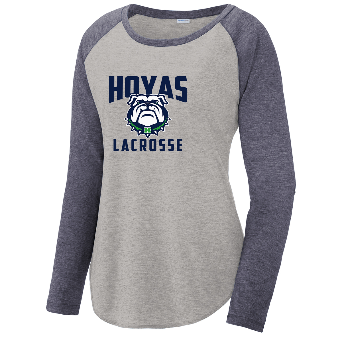 Hoya Lacrosse Women's Raglan Long Sleeve CottonTouch