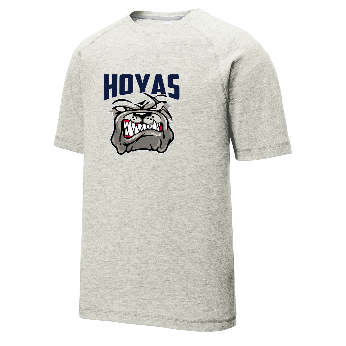 Hoya Lacrosse Team Raglan CottonTouch Tee