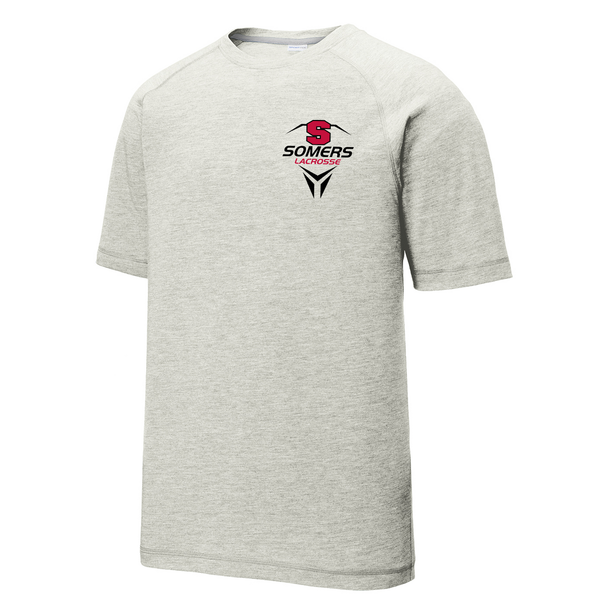 Somers Girls Lacrosse Raglan CottonTouch Tee