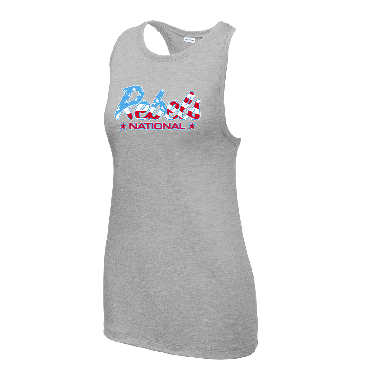 Rebels LC National Womens Racerback Tank