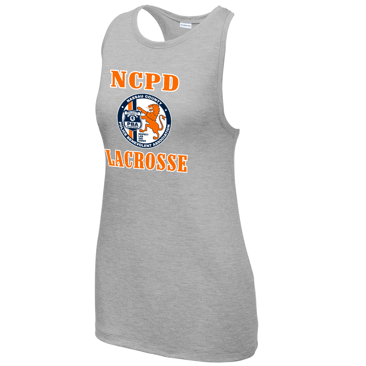 NCPD Lacrosse Women's Tri-Blend Wicking Racerback