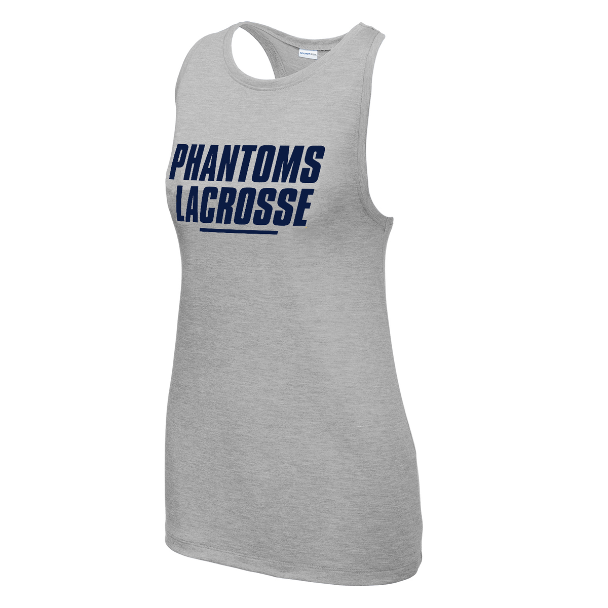 BBP Girls Lacrosse Women's Tri-Blend Wicking Racerback