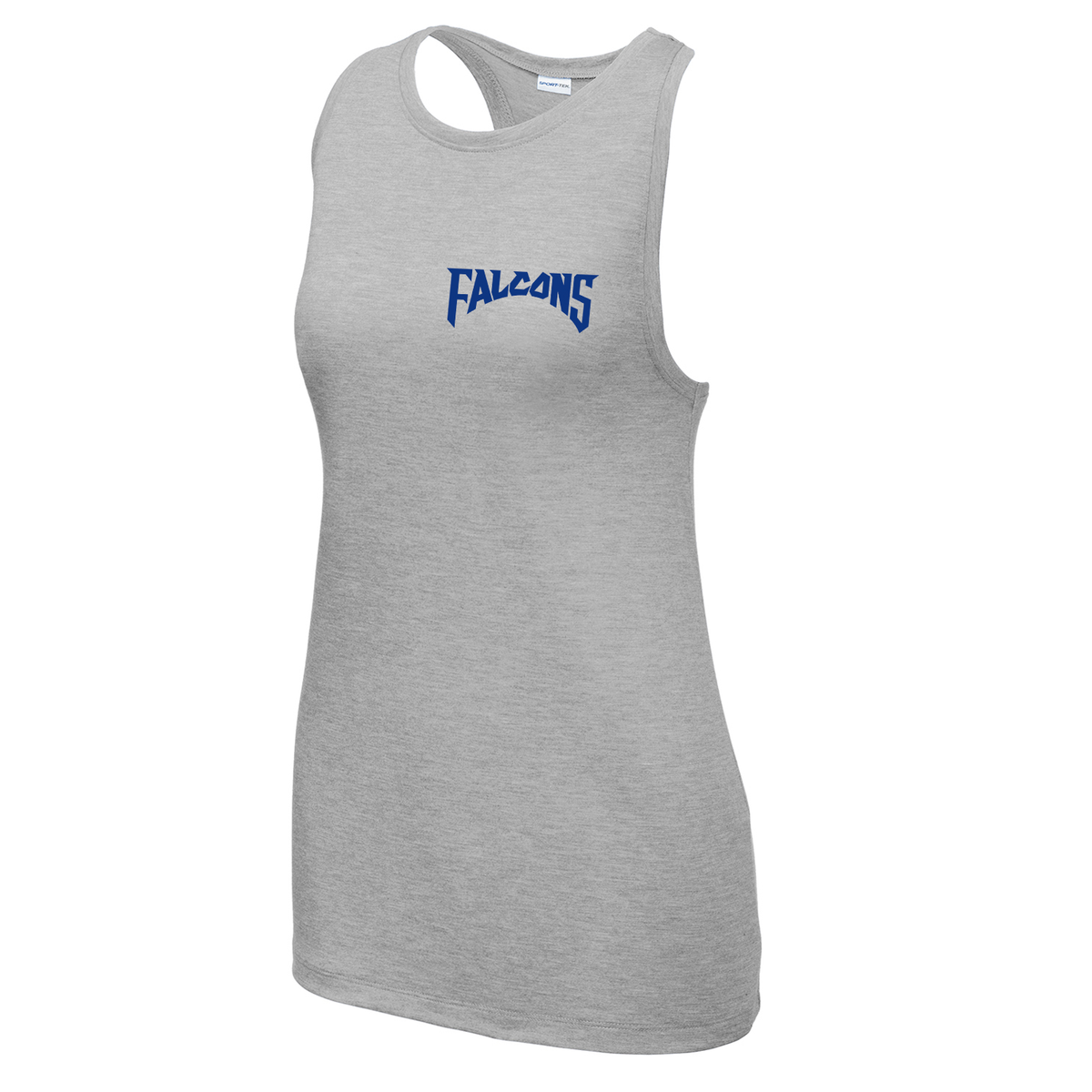 Falcons Ringettes Women's Tri-Blend Wicking Racerback