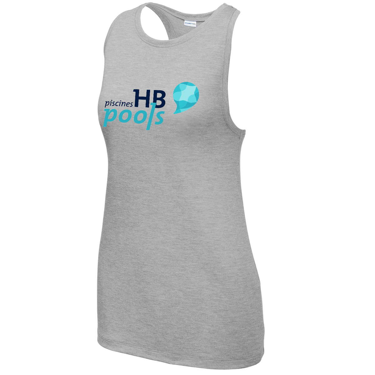 HB Pools Women's Tri-Blend Wicking Racerback