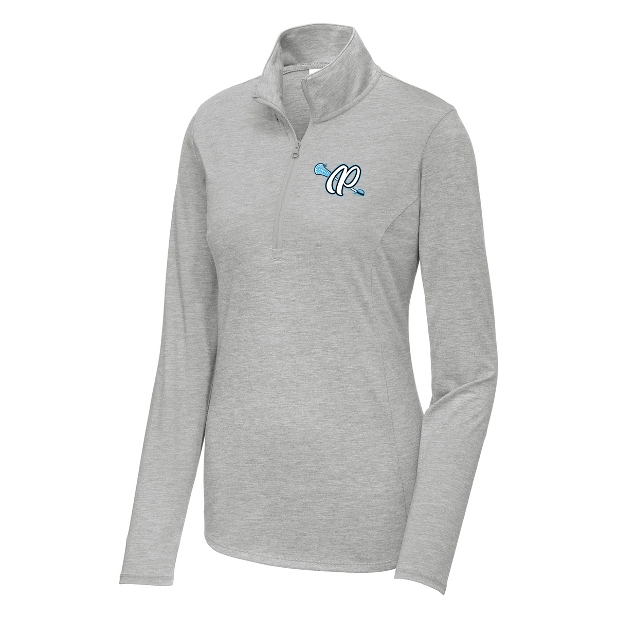 Lady Pirates Lacrosse Women's Tri-Blend Quarter Zip