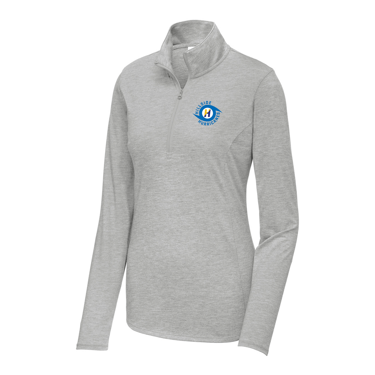 Hillside Swim Club Women's Tri-Blend Quarter Zip