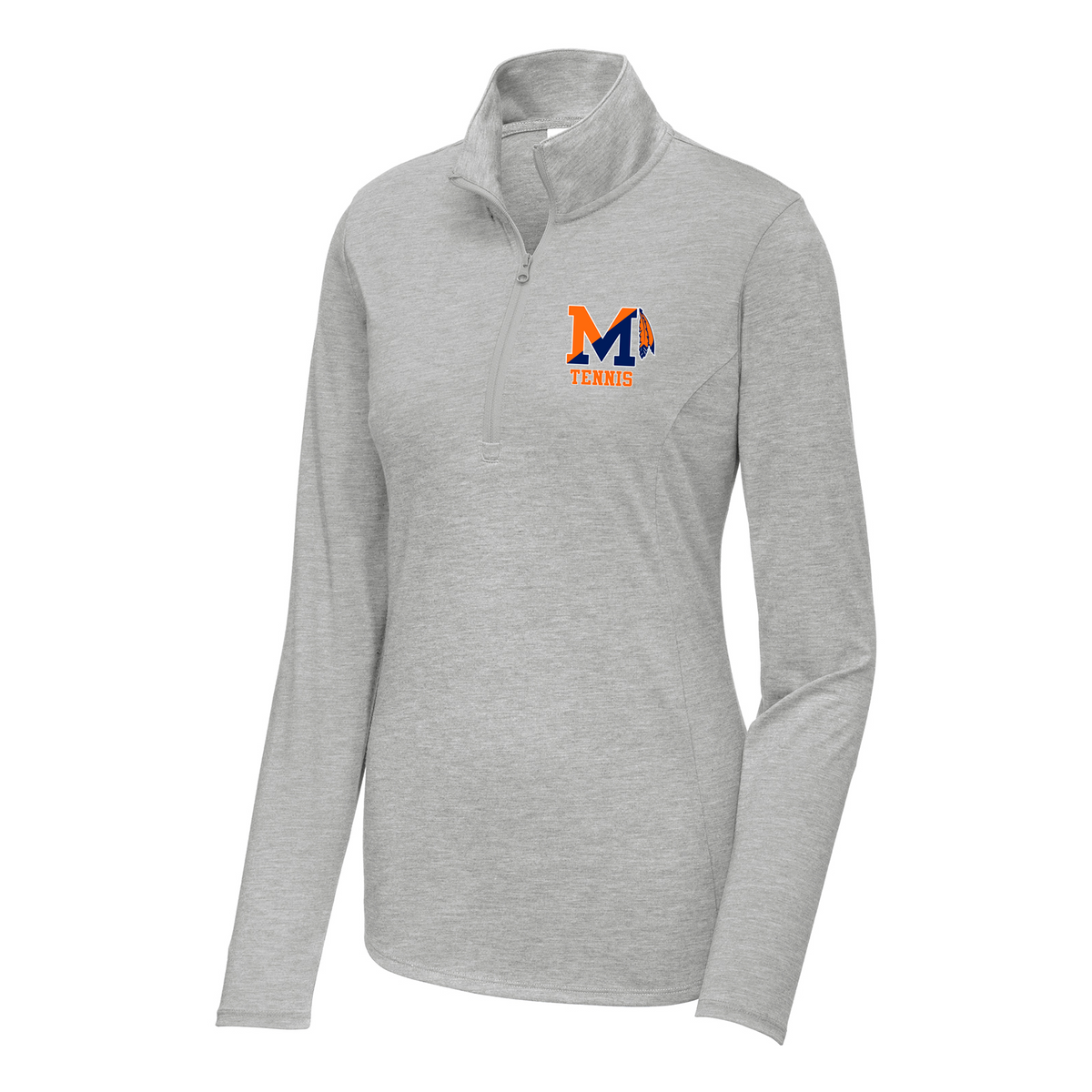 Manhasset Tennis Women's Tri-Blend Quarter Zip